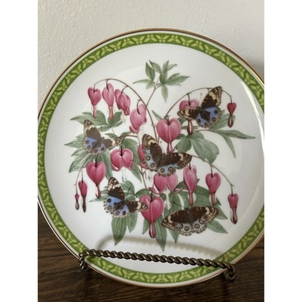 Butterflies Of The‎ World Wilkinson Franklin Porcelain Plate 1983 Eyed Pansy